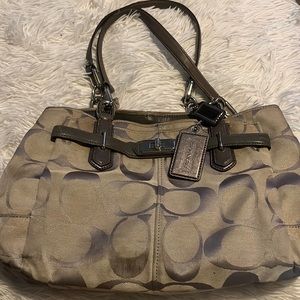 Spacious Vintage Coach purse